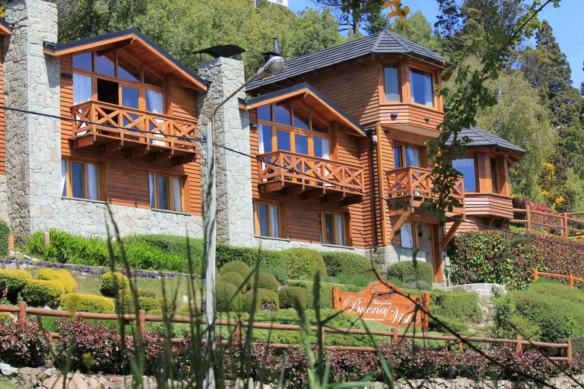 סן קרלוס דה ברילוצ'ה Bungalows Buena Vista מראה חיצוני תמונה